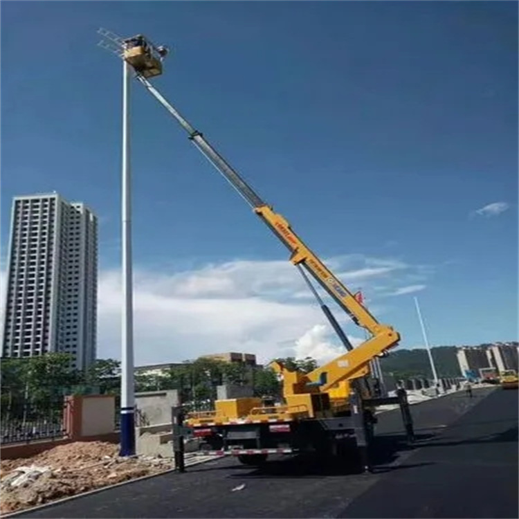 兴宁维修路灯的曲臂升降车出租